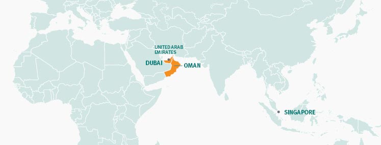 Toll bridges the gap between Far and Middle East