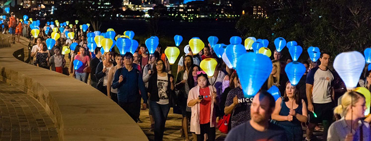 Toll IPEC has been the proud supporter of the Leukaemia Foundation's Light the Night events since 2012