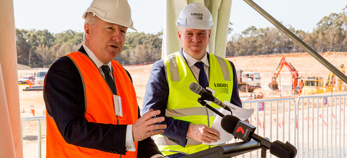Gold Coast super depot ground breaking ceremony